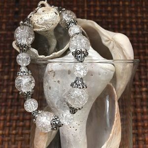 Glass Bead Bracelet